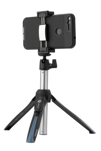Benro BK15 Mini Tripod and Selfie Stick with Bluetooth Remote for