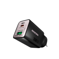 MICRODIA SMARTCube™ Nano 35W Dual Port GaN Wall Charger - Black