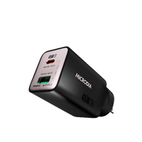 MICRODIA SMARTCube™ Nano 45W Dual Port GaN Wall Charger - Black