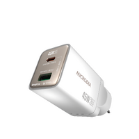 MICRODIA SMARTCube™ Nano 45W Dual Port GaN Wall Charger - White