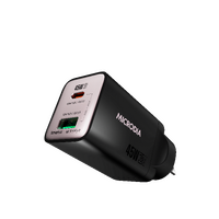 MICRODIA SMARTCube™ Nano 45W Dual Port GaN Wall Charger - Black