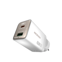 MICRODIA SMARTCube™ Nano 45W Dual Port GaN Wall Charger - White