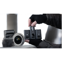 Jupio Prime Triple Chargers for Canon LP-E6 / Sony FZ-100 / Nikon EN-EL15 / Panasonic DMW-BLK22 / FujiFilm NP-W235 Batteries