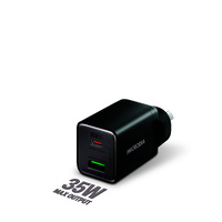 MICRODIA SMARTCube™ Nano 35W Dual Port GaN Wall Charger - Black