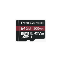 ProGrade Digital 64GB MicroSDXC UHS-I V30 Memory Card (Strontium)